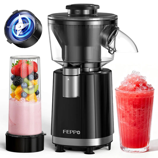 2 in 1 Snow Cone Machine with Smoothie Blender, 700W Shaved Ice Maker for Home Frozen Drinks